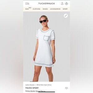 NWT Tuckernuck White Robin Sports Dress